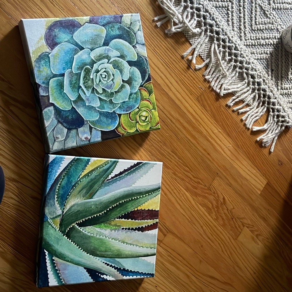 Gorgeous plant ready to hang canvas prints